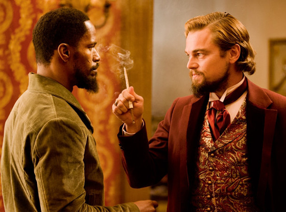 Django Unchained, Leonardo DiCaprio, Jamie Foxx Django Unchained, Leonardo DiCaprio, Jamie Foxx